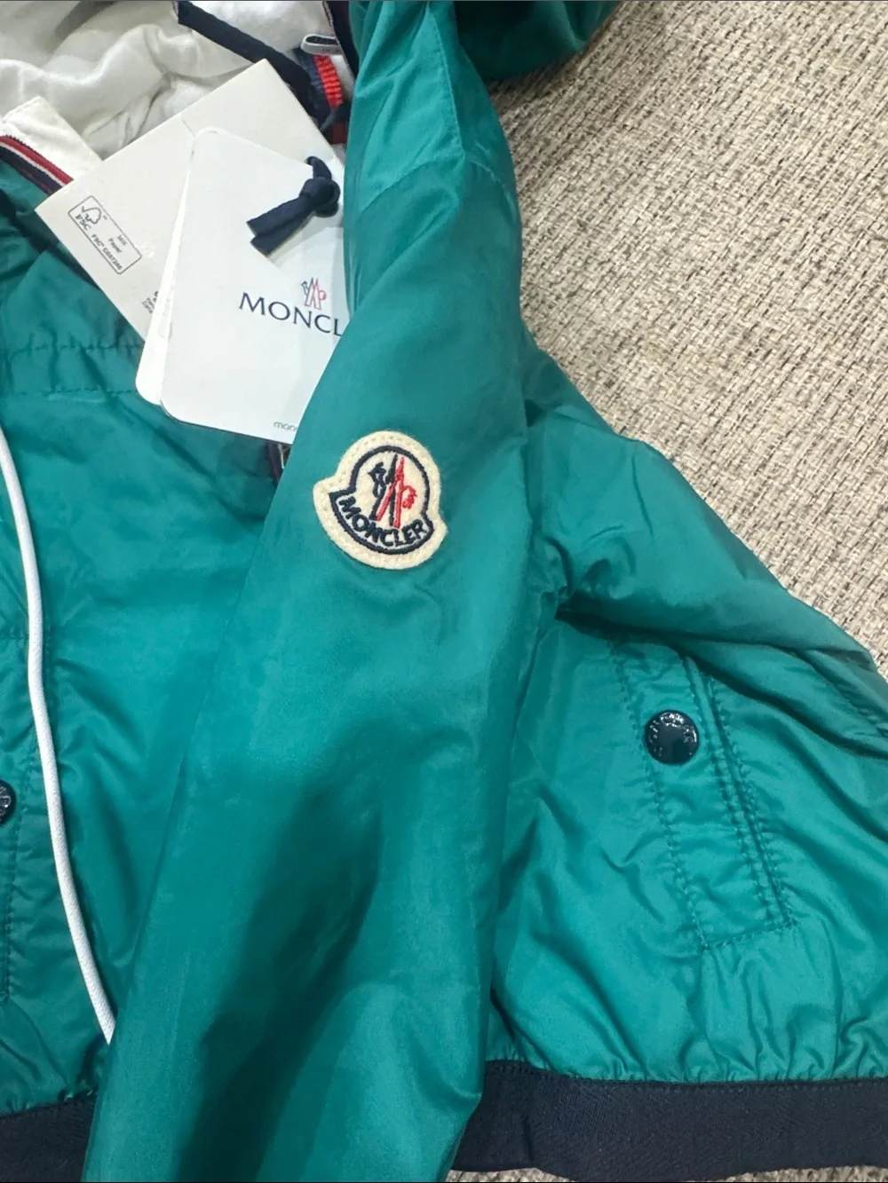 Moncler lightweight hooded